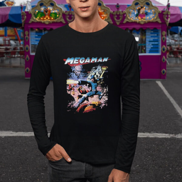 Capcom Reveals And Chips Megaman T-shirt5