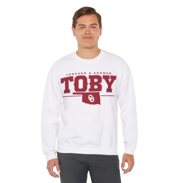 Forever A Sooner Toby Crewneck Sweatshirt Tees