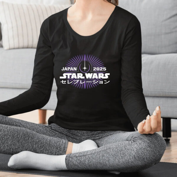 Japan 2025 Star Wars Celebration Logo T-shirt2