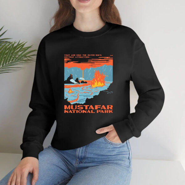 Mustafar National Park Visit And Hike The Outer Rim’s Hottest Attraction T-shirt4