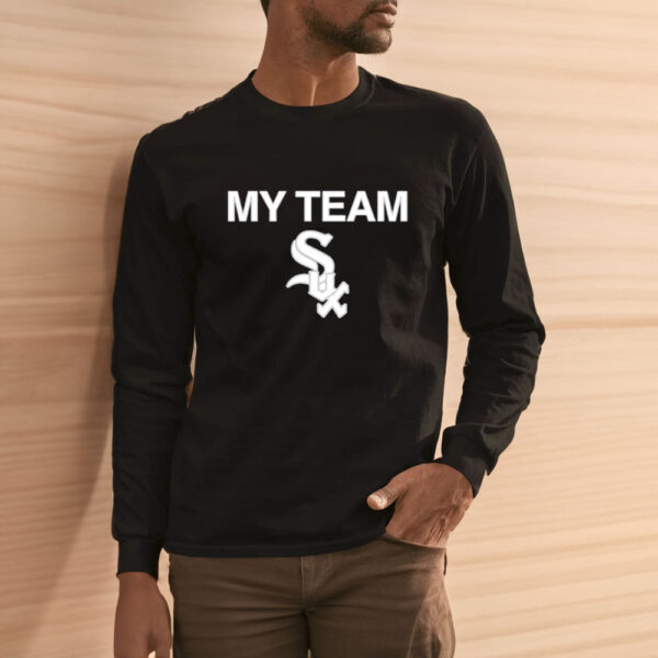 My Team Sux Baseball Logo T-shirt33