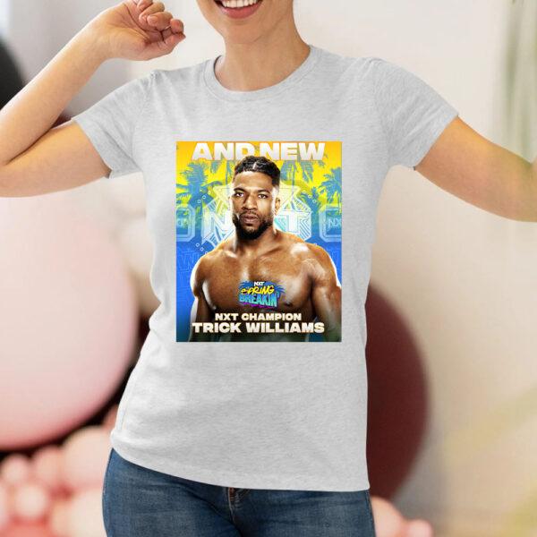 NXT CHAMPION TRICK WILLIAMS T-SHIRT2