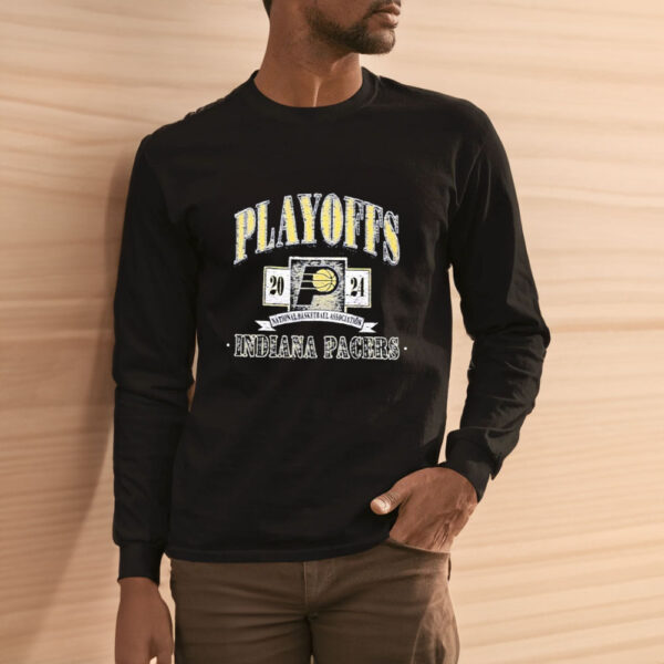 Playoffs 2024 National Basketball Association Indiana Pacers T-shirt3