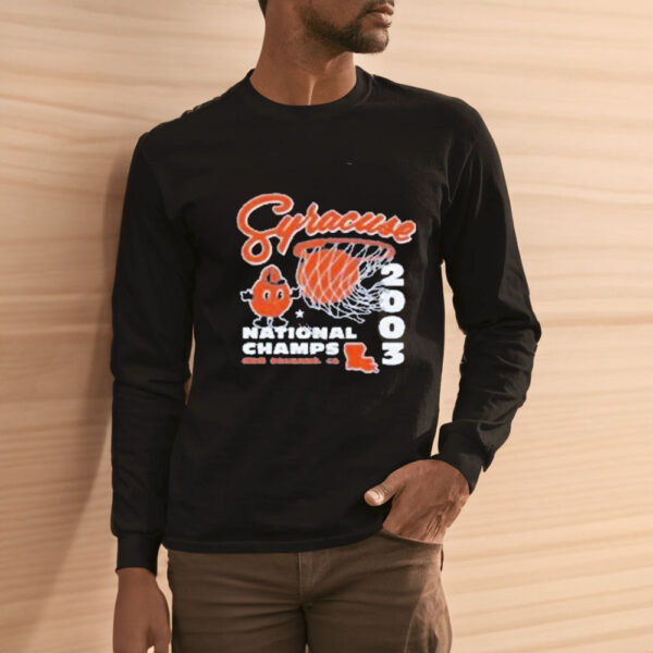 Syracuse University 2003 National Champs T-shirt3