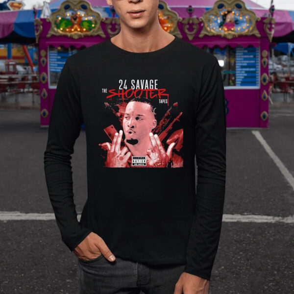 The Shooter 24 Savage Norman Powell T-shirt5