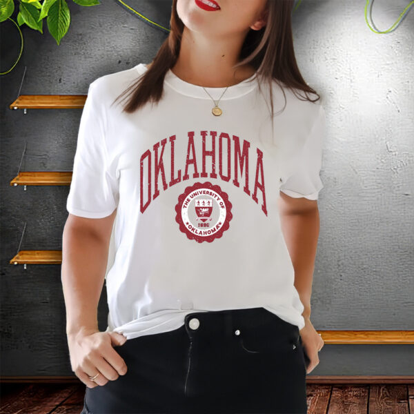 University of Oklahoma Vintage Shield T-Shirt