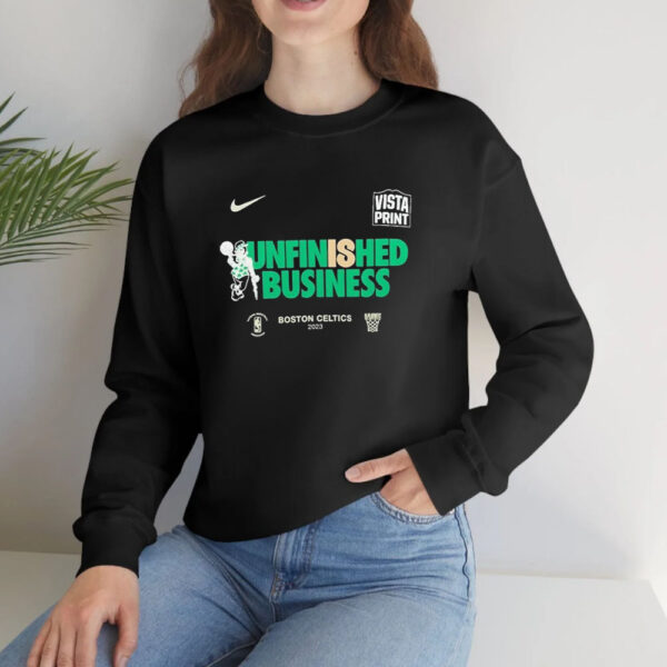 Vistaprint Unfinished Business Boston Celtics T-shirt4