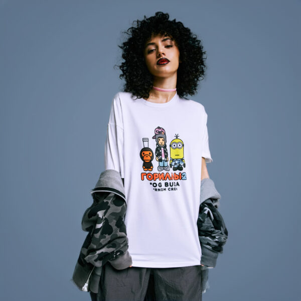 ГОРИЛЛЫ 2 RNDM OG Buda Rndm Crew T-Shirts