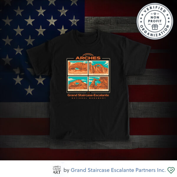 Arches of Grand Staircase-Escalante Shirt