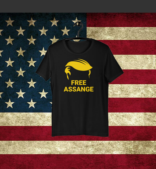 FREE ASSANGE - TRUMP CONVENTION SHIRT