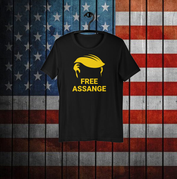 FREE ASSANGE - TRUMP CONVENTION SHIRTs