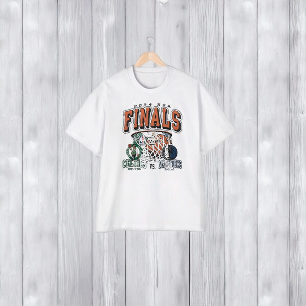 2024 Nba Finals Celtics Boston Vs Mavericks Dallas T-Shirt1