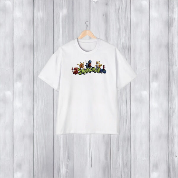 90’s Vintage Smokémon Cannabis Smoking Pokemon T-Shirt2