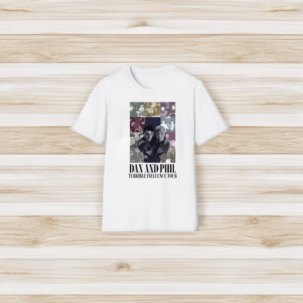 Dan And Phil Terrible Influence Tour T-Shirt