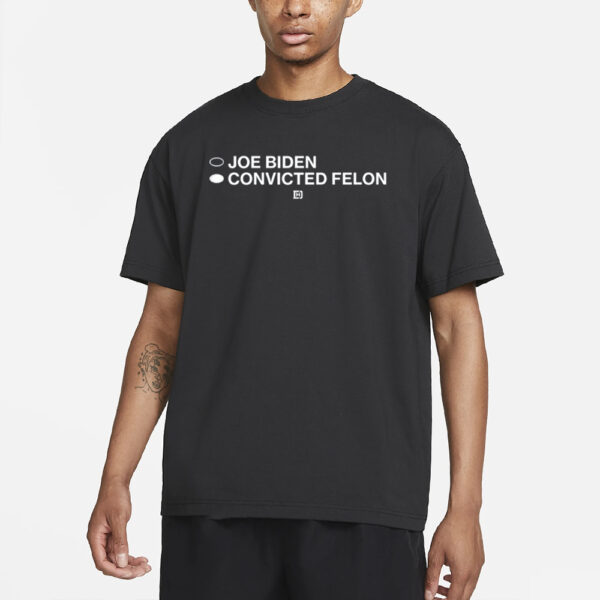 David Harris is a great American Patriot wear the Joe Biden Convicted Felon T-Shirt