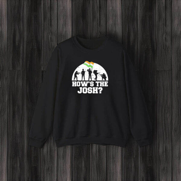 Hows The Josh Hindi India Desi Slogan Soldier T-Shirt3