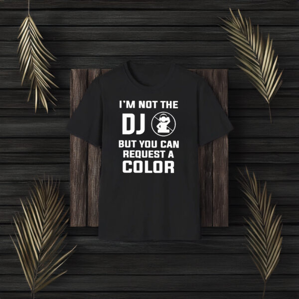 I’m Not The Dj But You Can Request A Color T-Shirt