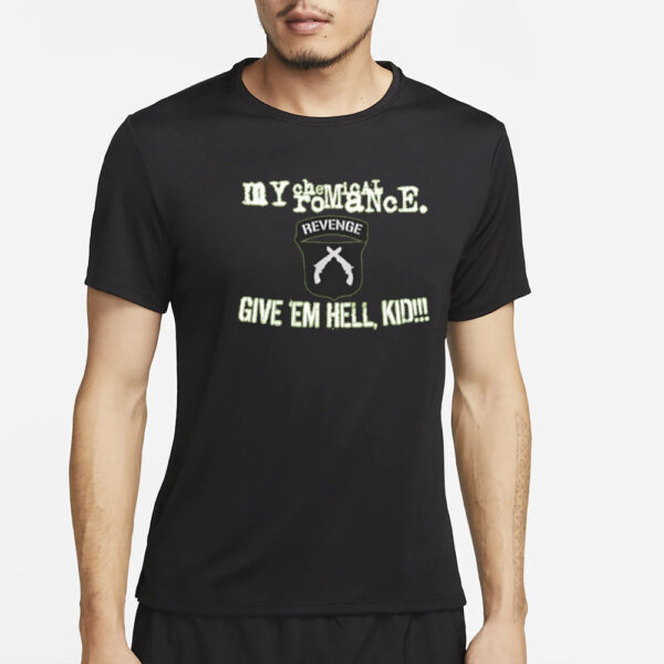 My Chemical Romance Revenge Give Em Hell Kid T-Shirt2