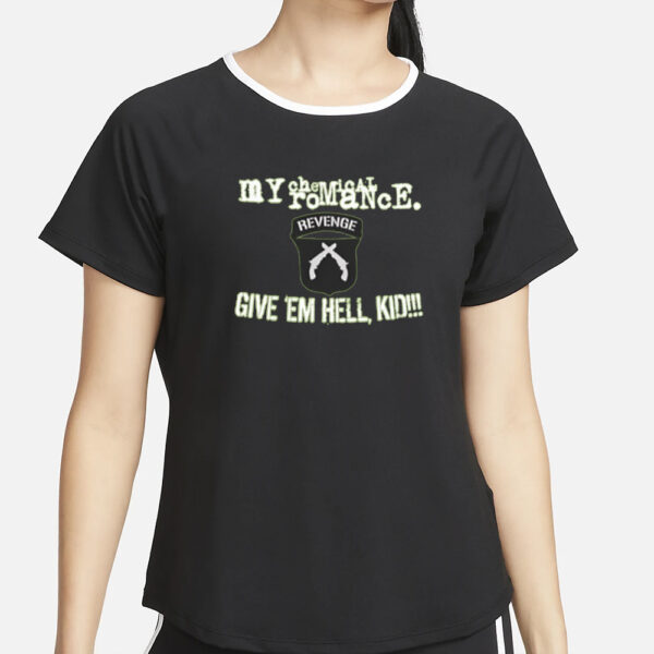 My Chemical Romance Revenge Give Em Hell Kid T-Shirt5