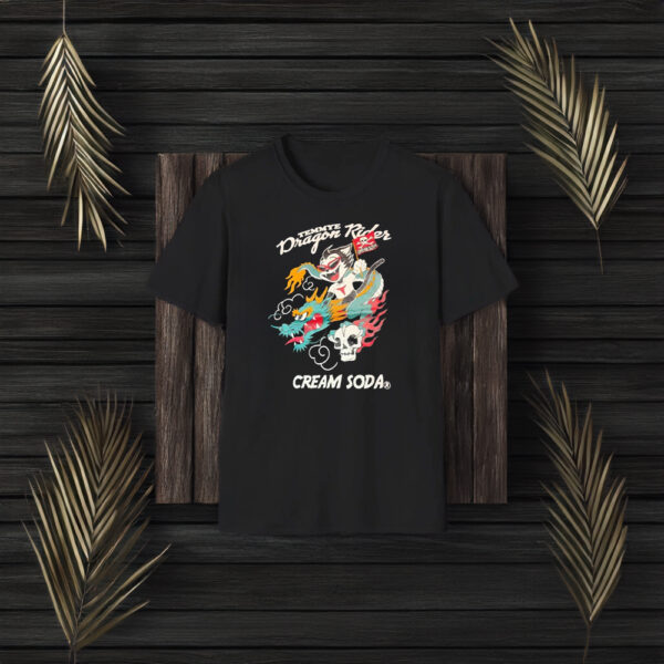 Temmye Dragon Rider Cream Soda T-Shirt3