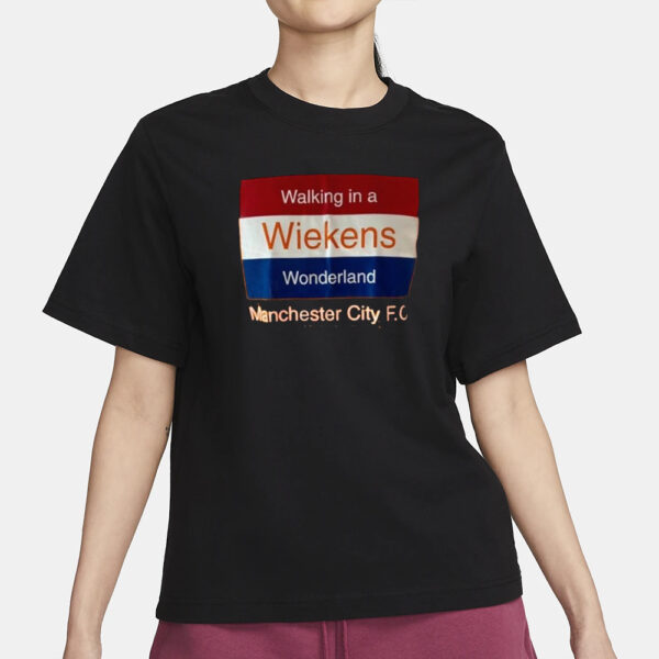 Walking In A Wiekens Wonderland Manchester City Fc T-Shirt1