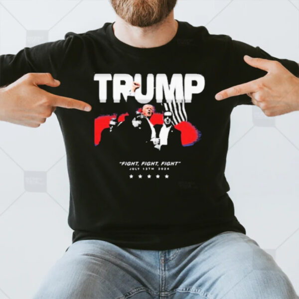 Ctespn Trump Fight Fight Fight July 13th 2024 T-Shirt