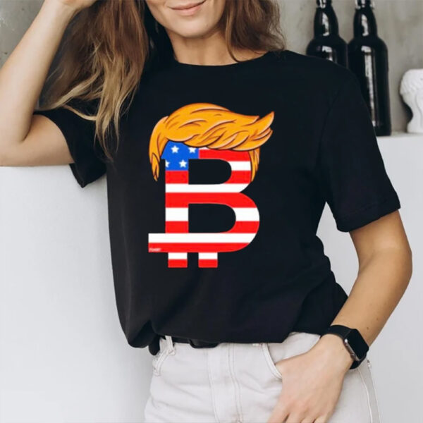 Donald Trump Orange American Man Bitcoin T-Shirt1