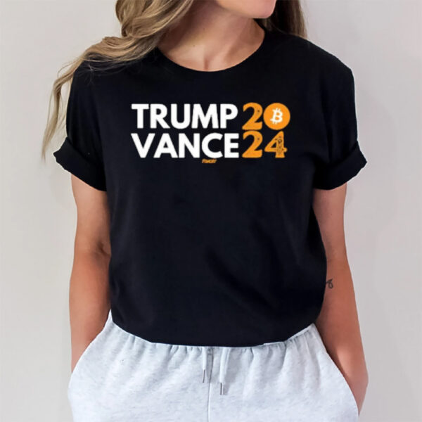 Donald Trump Vance 2024 Bitcoin Tee