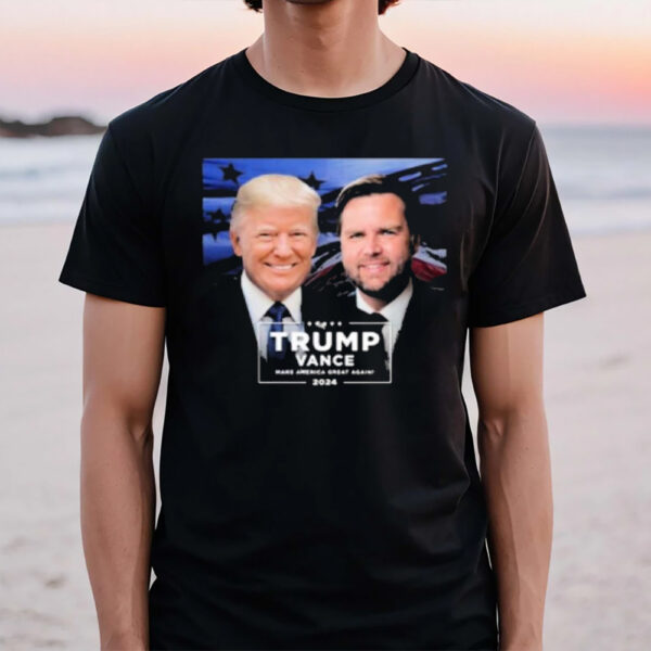 Donald Trump Vance Make America Great Again 2024 Tee1