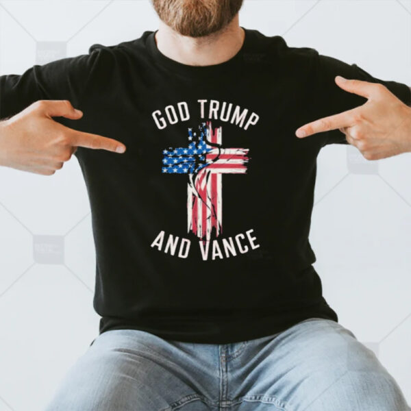 God Trump Shot And Vance T-Shirt