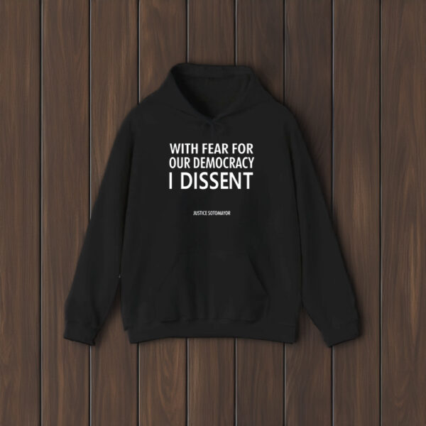 Leilani Munter With Fear For Our Democracy I Dissent T-Shirt1