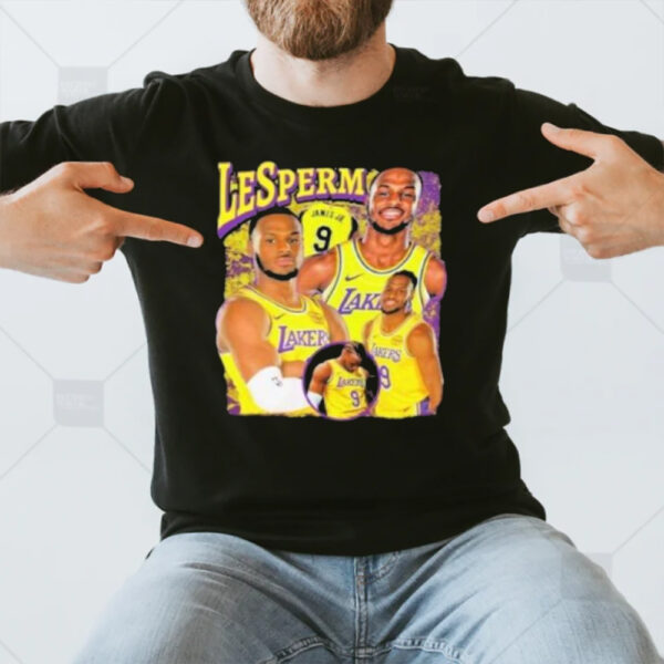 Lesperm James Jr Los Angeles Lakers T-Shirt