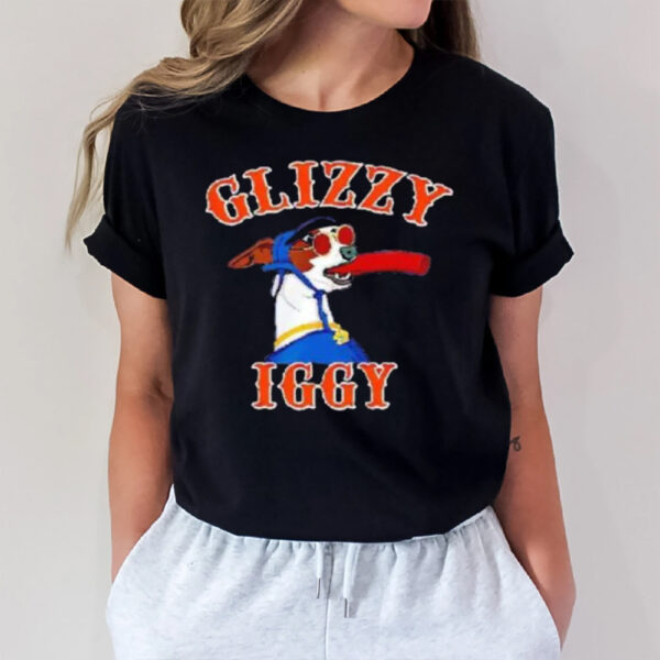 New York Mets Glizzy Iggy Dog T-Shirt