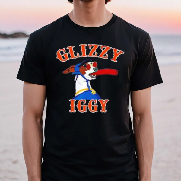 New York Mets Glizzy Iggy Dog T-Shirt1