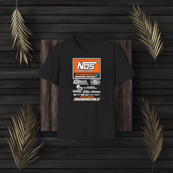 Nos Energy Drink Stenhouse Jr Marshall Racing Sheldon Haudenschild T-Shirt