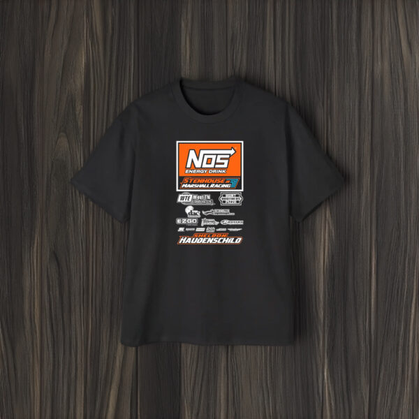 Nos Energy Drink Stenhouse Jr Marshall Racing Sheldon Haudenschild T-Shirt1