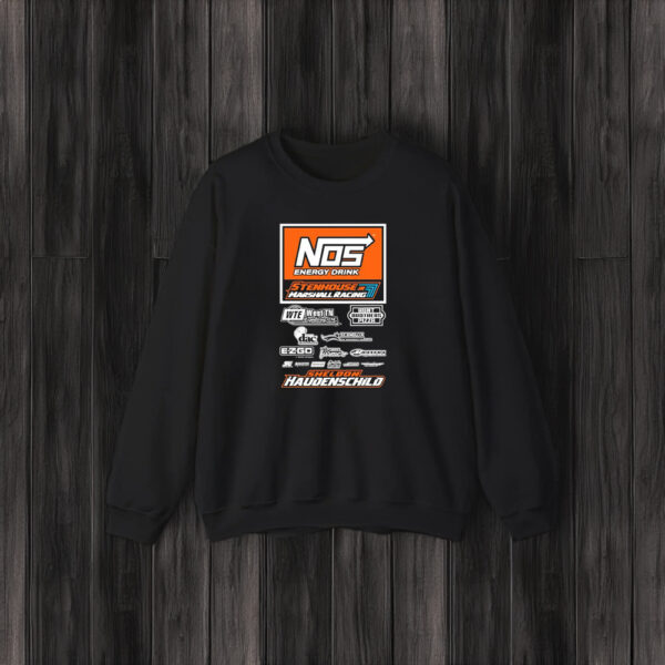 Nos Energy Drink Stenhouse Jr Marshall Racing Sheldon Haudenschild T-Shirt3