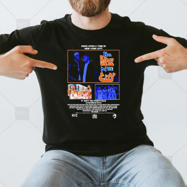 Once Upon A Time In New York City Nova Boyz N The City It Ain’t No Fairytale A We Bleed Orange And Blue Film T-Shirt