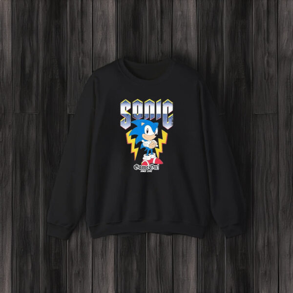 Sonic The Hedgehog Sonic Hedgy Metal T-Shirt