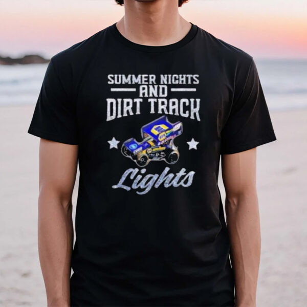 Summer Nights And Dirt Track Lights T-Shirt1