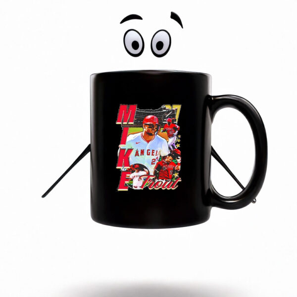 Los Angeles Angels Mike Trout 27 graphic Mug Coffee