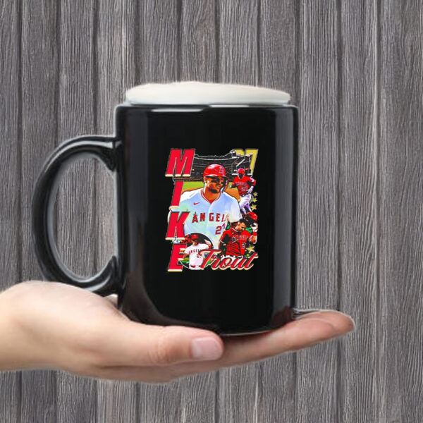 Los Angeles Angels Mike Trout 27 graphic Mug Coffee