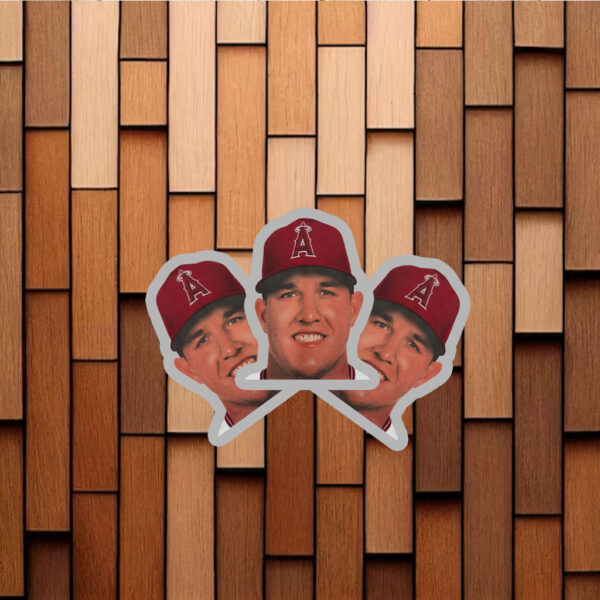 Los Angeles Angels Mike Trout Stickers