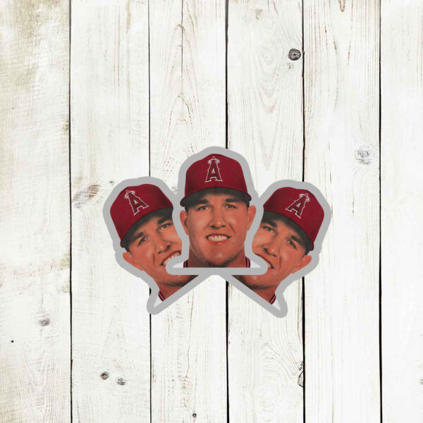 Los Angeles Angels Mike Trout Stickers