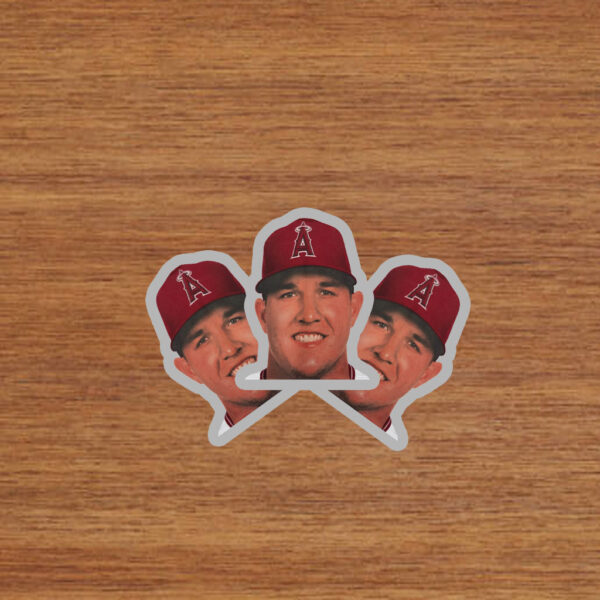 Los Angeles Angels Mike Trout Stickers