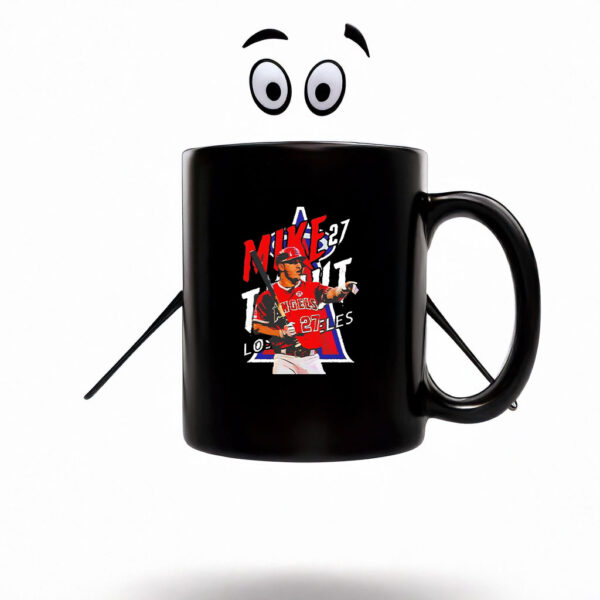 Mike Trout 27 Baseball Lover Los Angeles Angels Mug Coffee