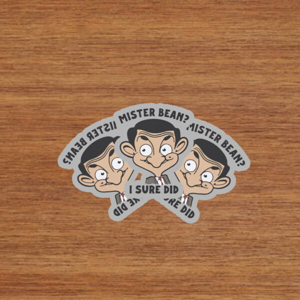 Mister Bean I Sure Did Stickers