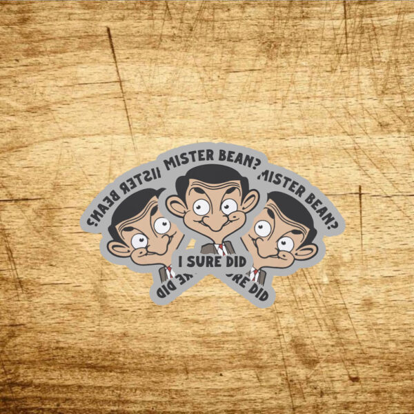 Mister Bean I Sure Did Stickers