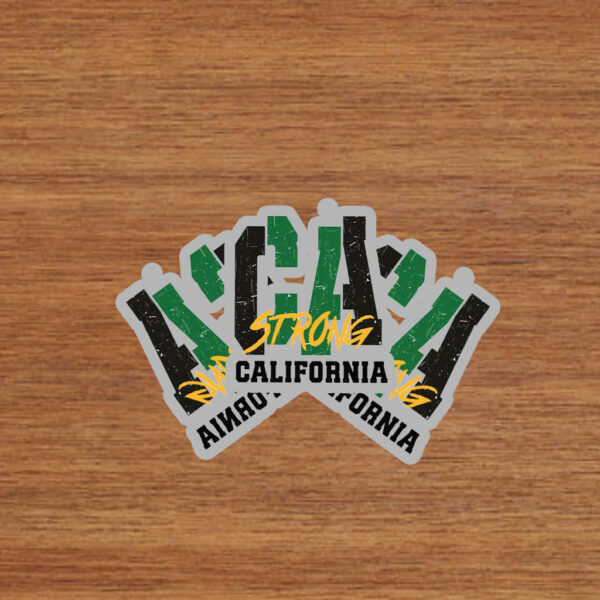 Pray For California Stickers