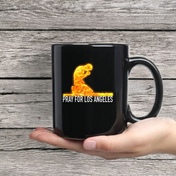 Pray For Los Angeles Mug Coffee